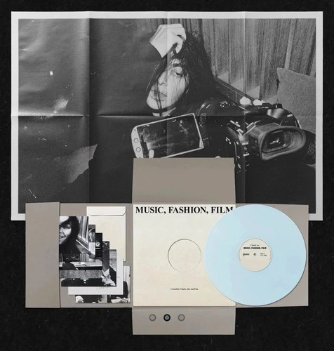 CHARLI XCX Music, Fashion, Film SIGNED Store Exclusive Blue Vinyl LP New - product listing photo