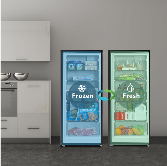 Arctic King 7.1 Cu Ft Upright Freezer/Refrigerator Stainless | eBay