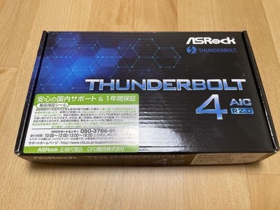 ASRock Thunderbolt 4 AIC R2.0 Extension Board Intel 500 Series Motherboard New