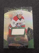 2015-16 Upper Deck Trilogy #111 Brock McGinn Green Rainbow Foil #/599