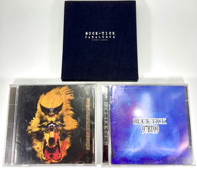 Buck Tick 4 CD Lot 97BT99 Darker than Darkness Catalogue 1987-1995 Visual Kei