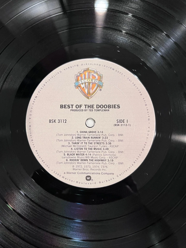 DOOBIE BROTHERS - Best Of The Doobies - 1979 RE Club Ed. Warner BSK 3112 VG+/VG+ - Image 4 of 4