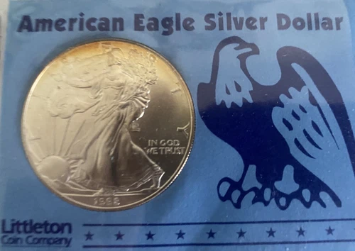 1998 american eagle silver dollar proof-1 Troy ounce