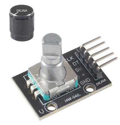 360° KY-040 Drehgeber Modul Regler Druckschalter Arduino ESP32 ESP8266 PI