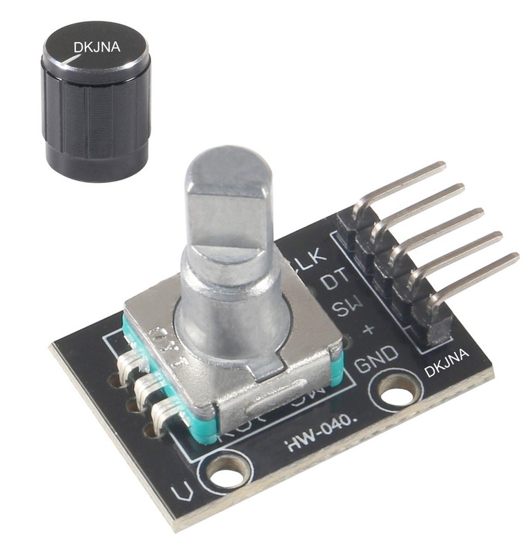 360° KY-040 Rotary Encoder Module Knob  Push Switch  Arduino ESP32 ESP8266 PI