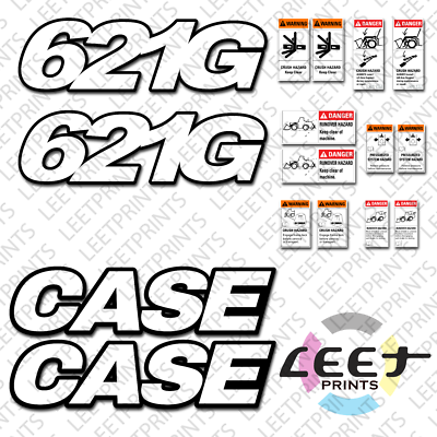 Fits Case 621G Decal Kit Wheel Loader Replacement Stickers | eBay