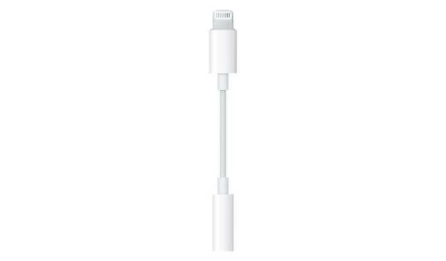 Apple Lightning to 3.5 mm Headphone Jack Adapter - White