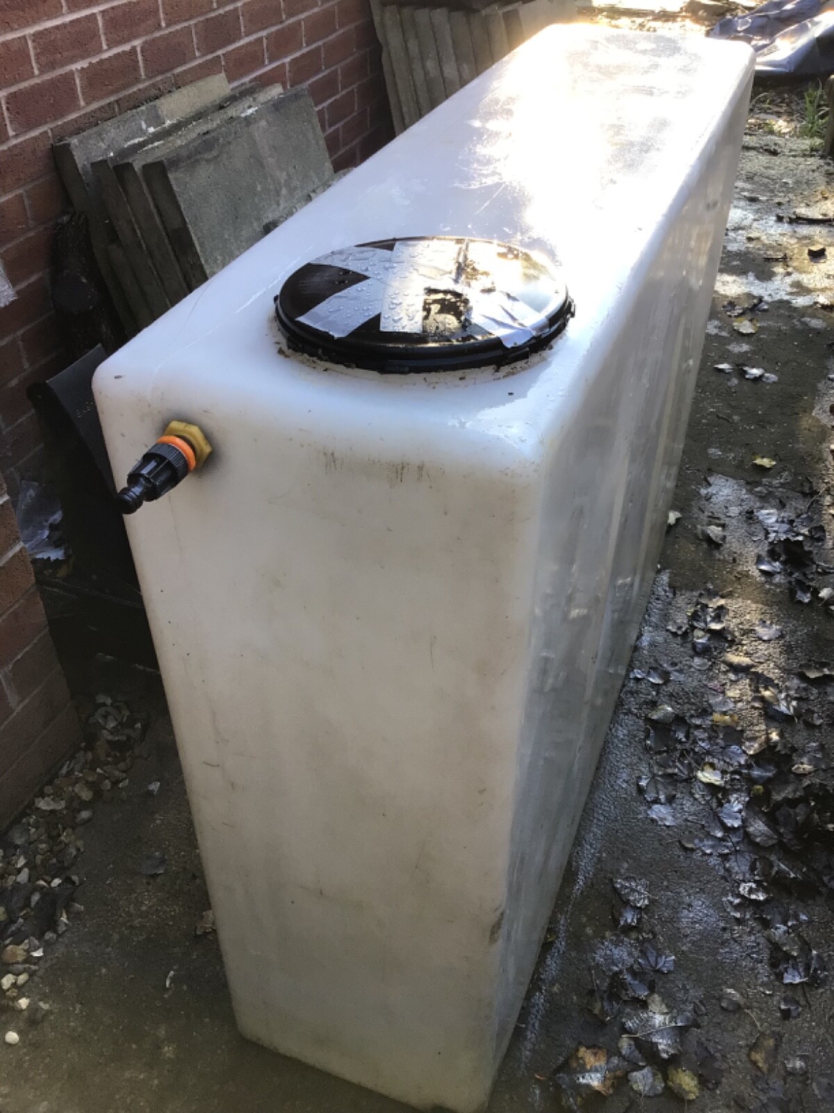 500L Plastic Water Storage Tank eBay