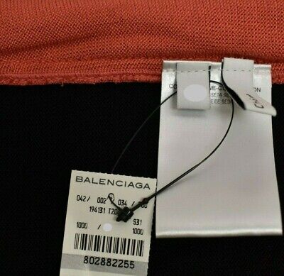 NWT BALENCIAGA KNITS BLACK RED SETA SILK KNIT 2X ZIP NWT BALENCIAGA KNITS BLACK RED SETA SILK KNIT 2X ZIP