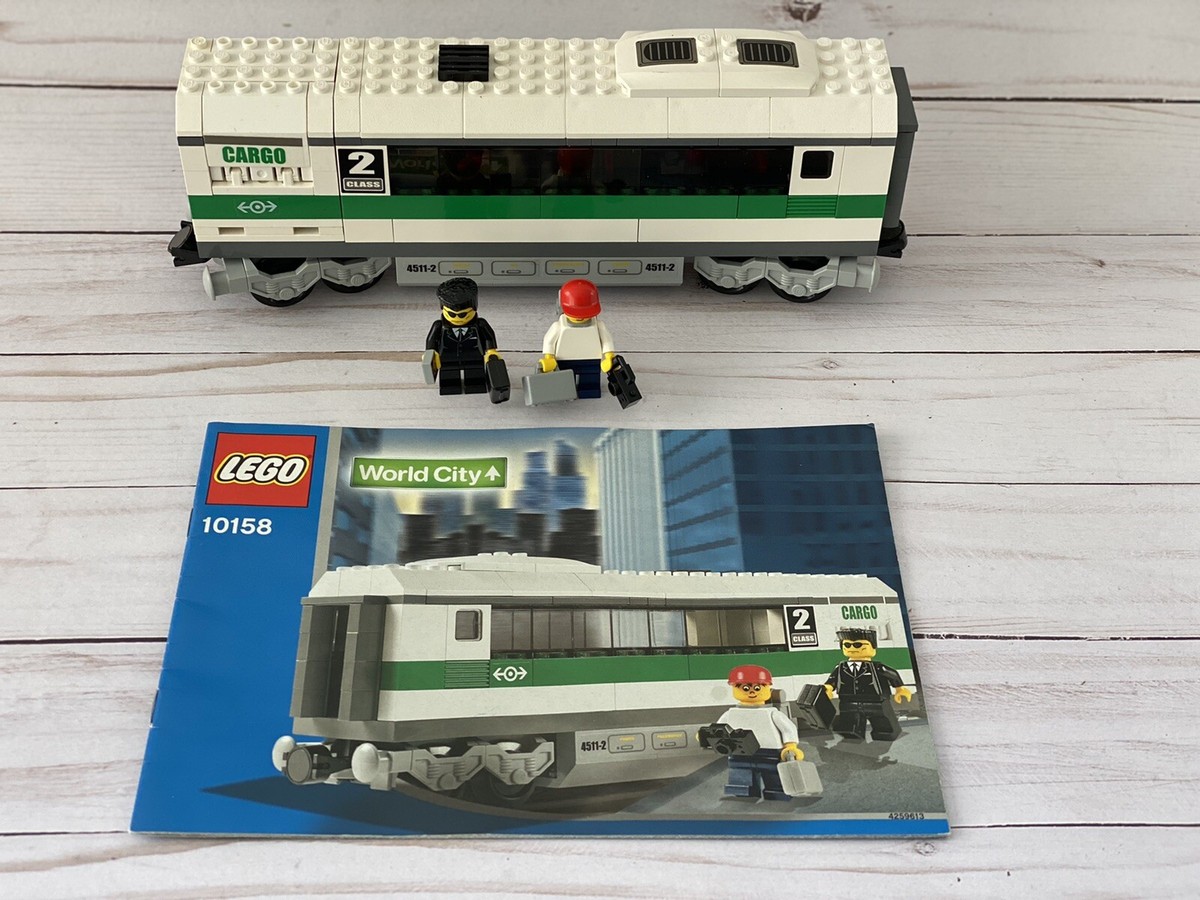 Lego #10158 World City High Speed Train Car Complete w