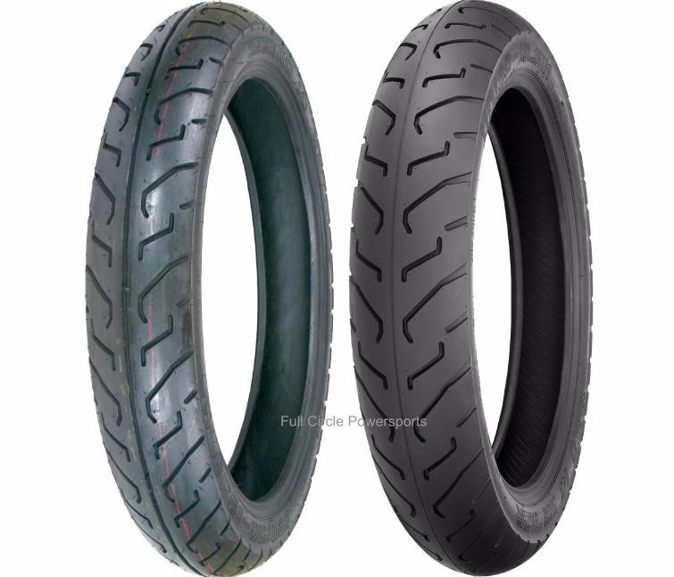 ⚠️shin⚠️ Shinko 712 100/90-19 Front & 130/90-16 Rear Motorcycle Tires H
