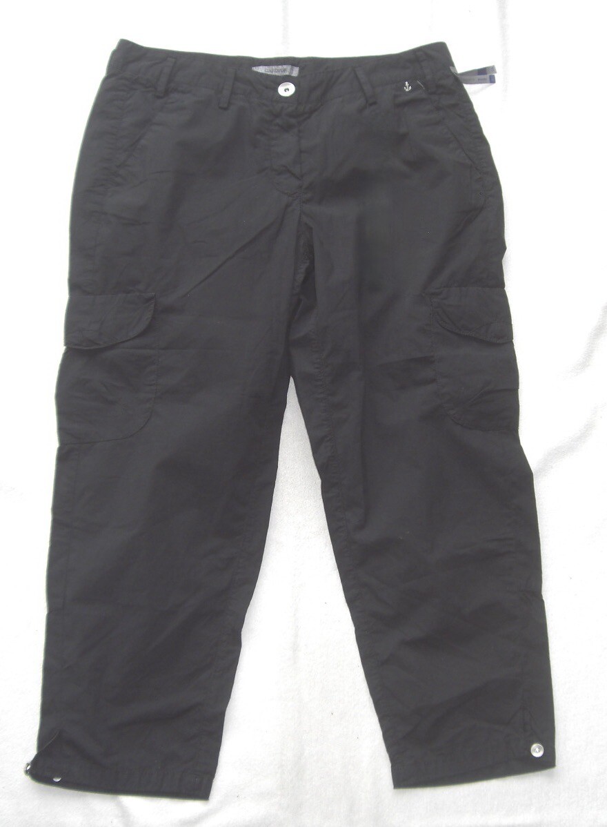 Gardeur 3/4 Mujer Pantalones de Verano Olina5 Loose Fit Talla 38 Nuevo + sin Uso