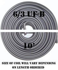 Cable Cabana 6/3 UF-B x 10' Underground Feeder Cable