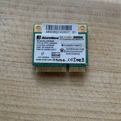 AzureWave AR5B95 WLAN mini PCI-e network adapter card 802.11a/b/g/n