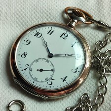 REVUE G.T. POCKET WATCH SILVER 800 HAVILA