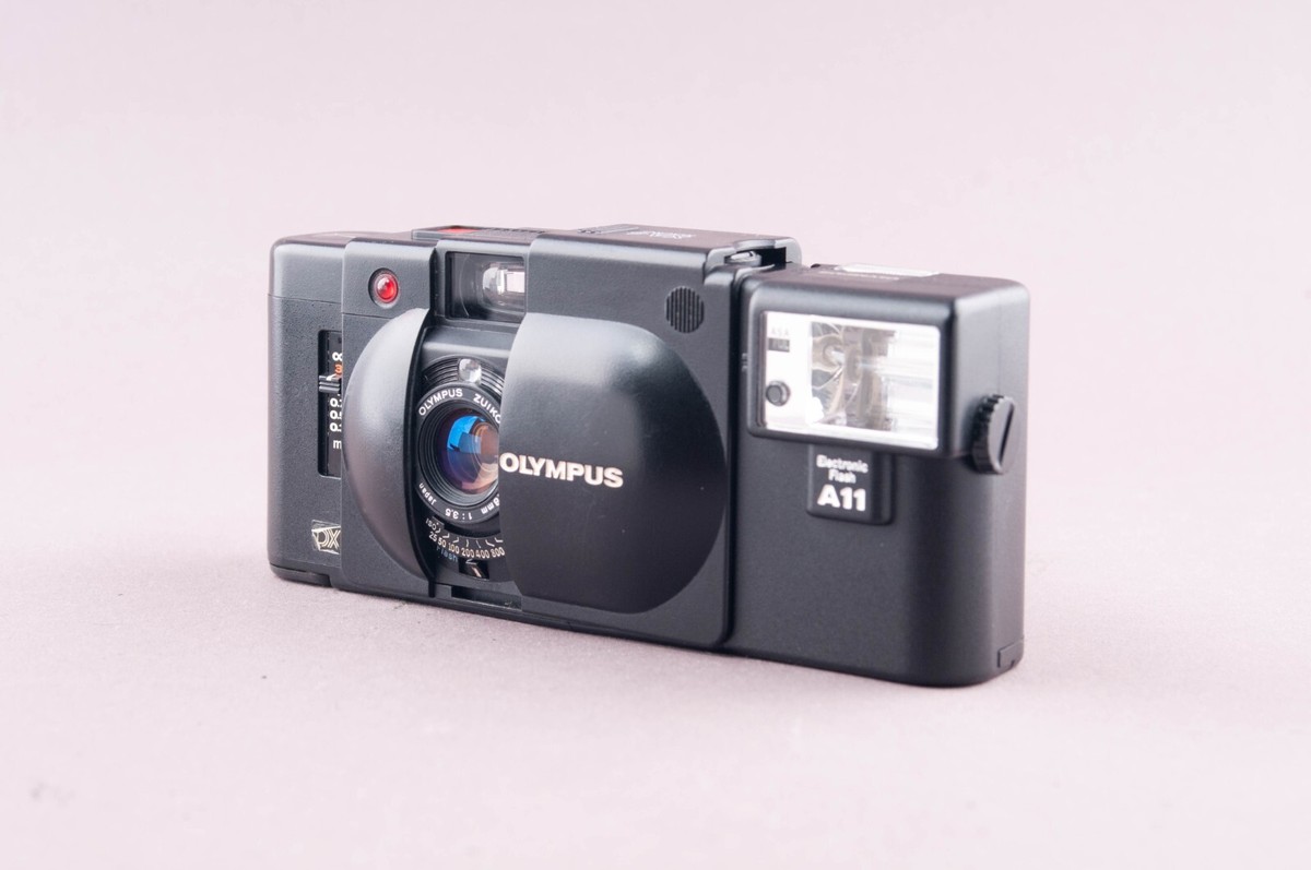 Olympus XA 4 Macro with flash A11 35mm Rangefinder Film Camera | eBay
