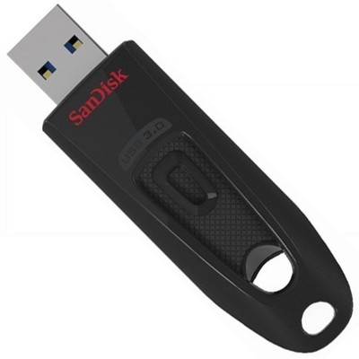 Внешний накопитель 64gb USB drive <USB 3.0> sandisk cruzer Ultra (sdcz48-064g-u46) (619659102197)