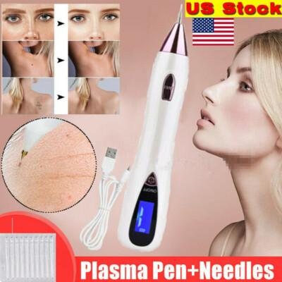 Anti-Aging Laser LCD Plasma Pen Dark Spot Skin Tag Tattoo Wart Remover 9 Level
