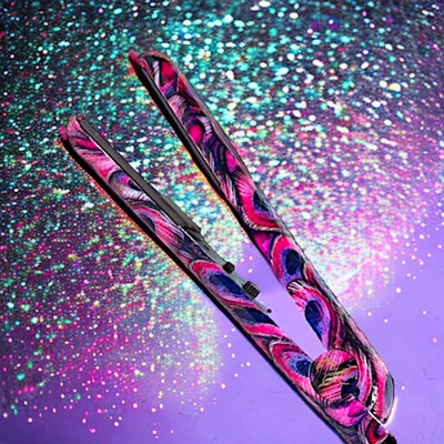 PYT PEACOCK Pro Hair Straightener Ceramic PYT HAIR Professional Ceramic Flat Iron Styling Tool Peacock  main image 4