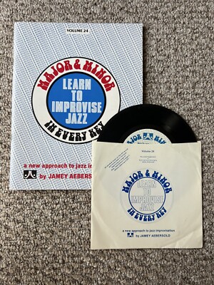 Major and Minor: Learn To Improvise Jazz in Every Key Vol. 24 Book with 45