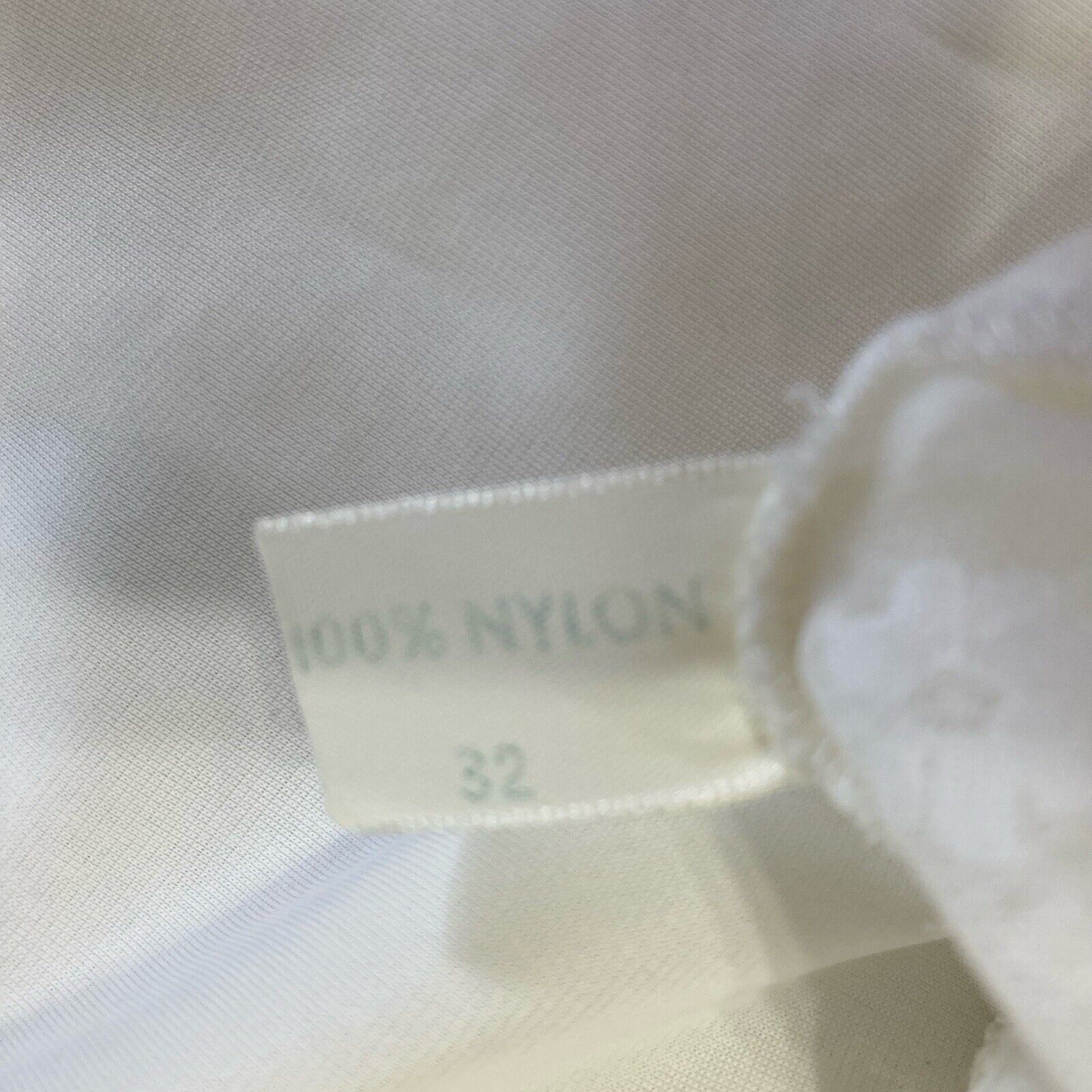 Vintage Kayser Full Slip White Lace Lined Top Sli… - image 12