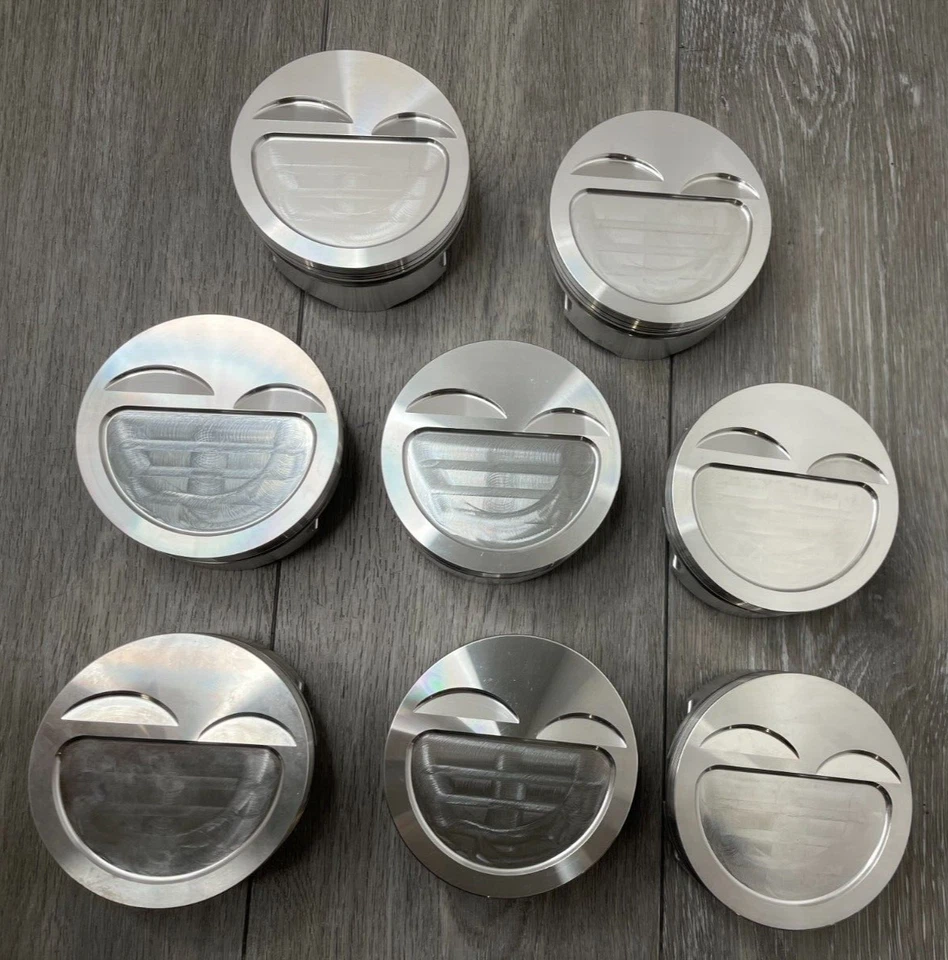 Set of 8 JE Pistons (LPE) 203685 4.125" Bore for Chevy 7.0L/6.0L, LS7, LSx,Ls1/2 - Image 2 of 4