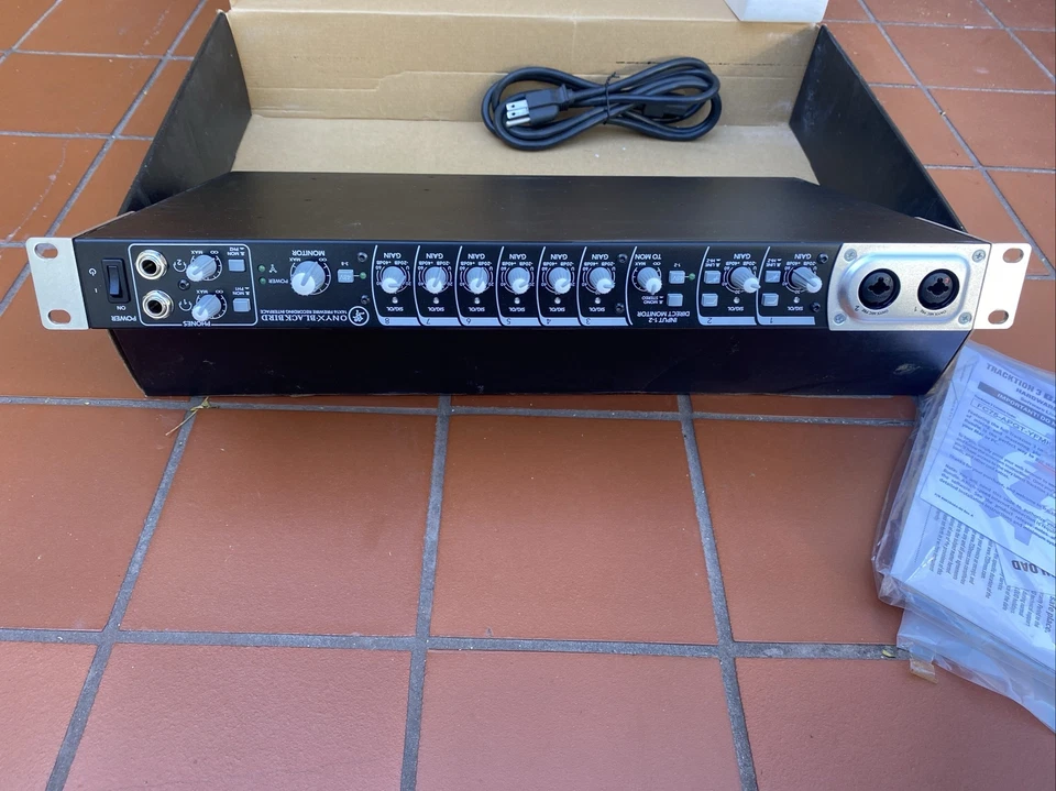  Onyx Blackbird Premium 16x16 FireWire Recording Interface Mackie - MINT - Image 4 of 4