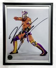 Framed KALISTO Signed Autograph 8x10 Photo Pro Wrestling Crate Exclusive WWE AEW