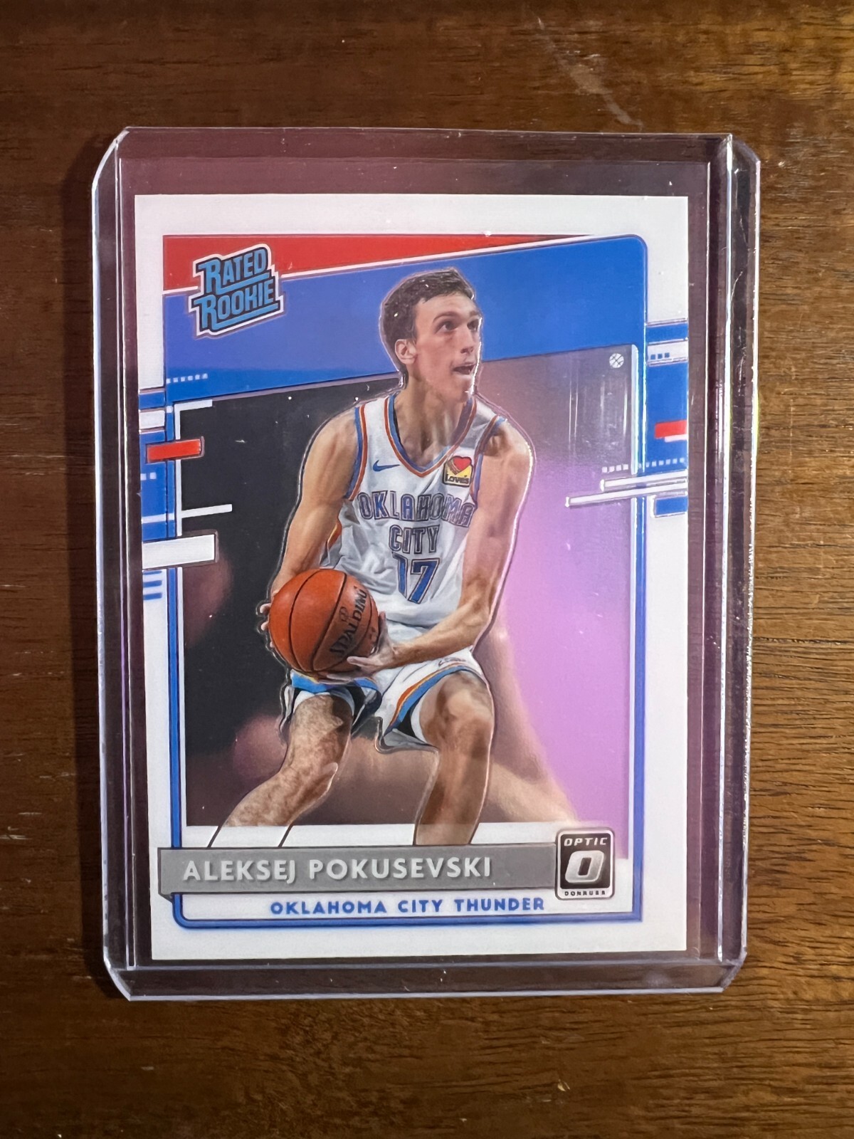 2020-21 Donruss Optic Basketball Rated Rookie Aleksej Pokusevski RC #167