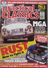 Practical Classics magazine July 1995 featuring Davrian, Riley, MGA
