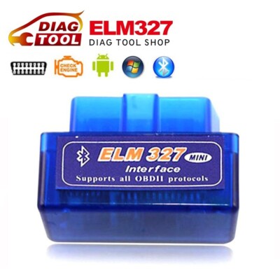 OBDII Auto Car Radio External Blutooth OBD2 Scanner Tool Torque Pro ELM327