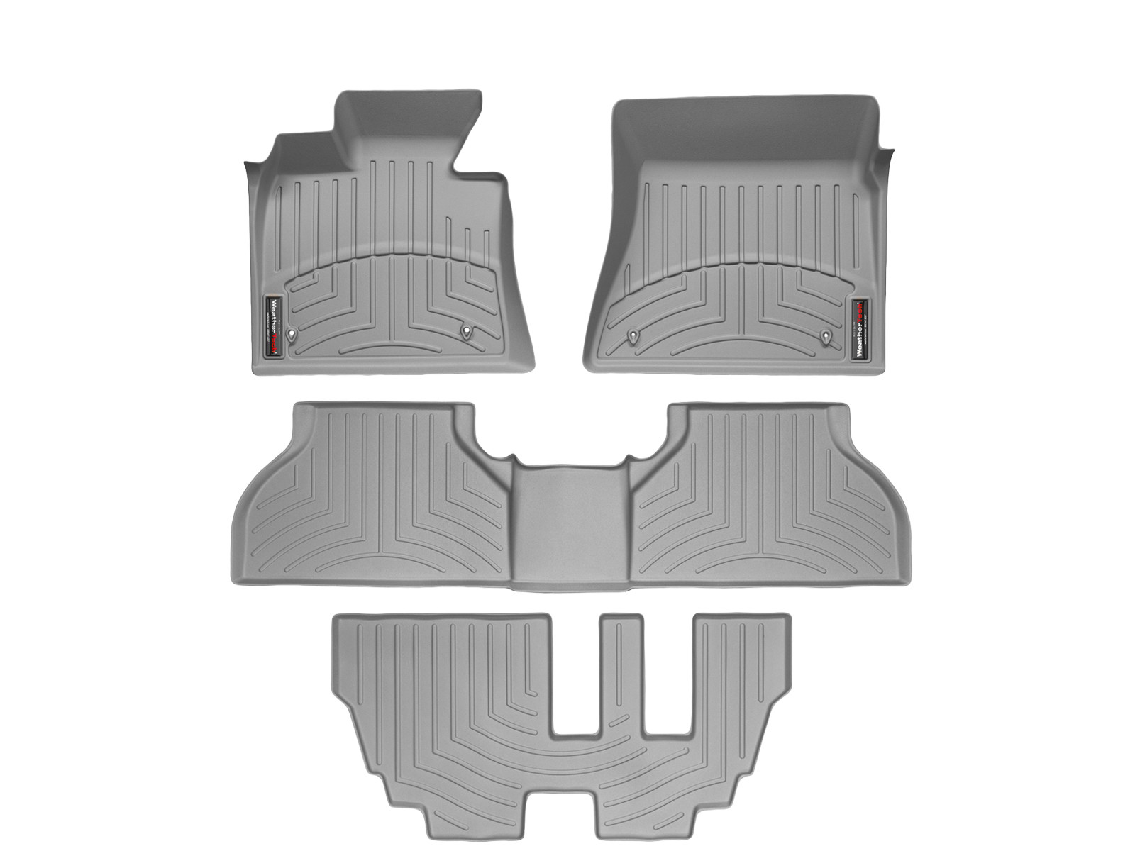 WeatherTech DigitalFit FloorLiner Mats for BMW X5 20072013 Grey eBay