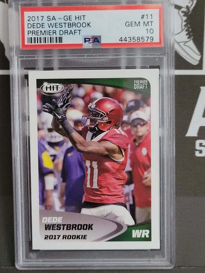 Dede Westbrook SA-GE Hit Premier Draft #11 Base