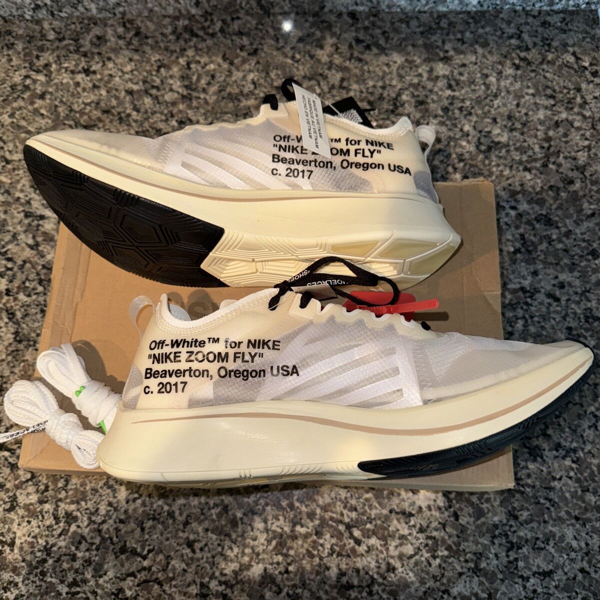Size 11 - Nike Zoom Fly SP x OFF-WHITE The Ten 2017 Size 11 - Nike Zoom Fly SP x OFF-WHITE The Ten 2017