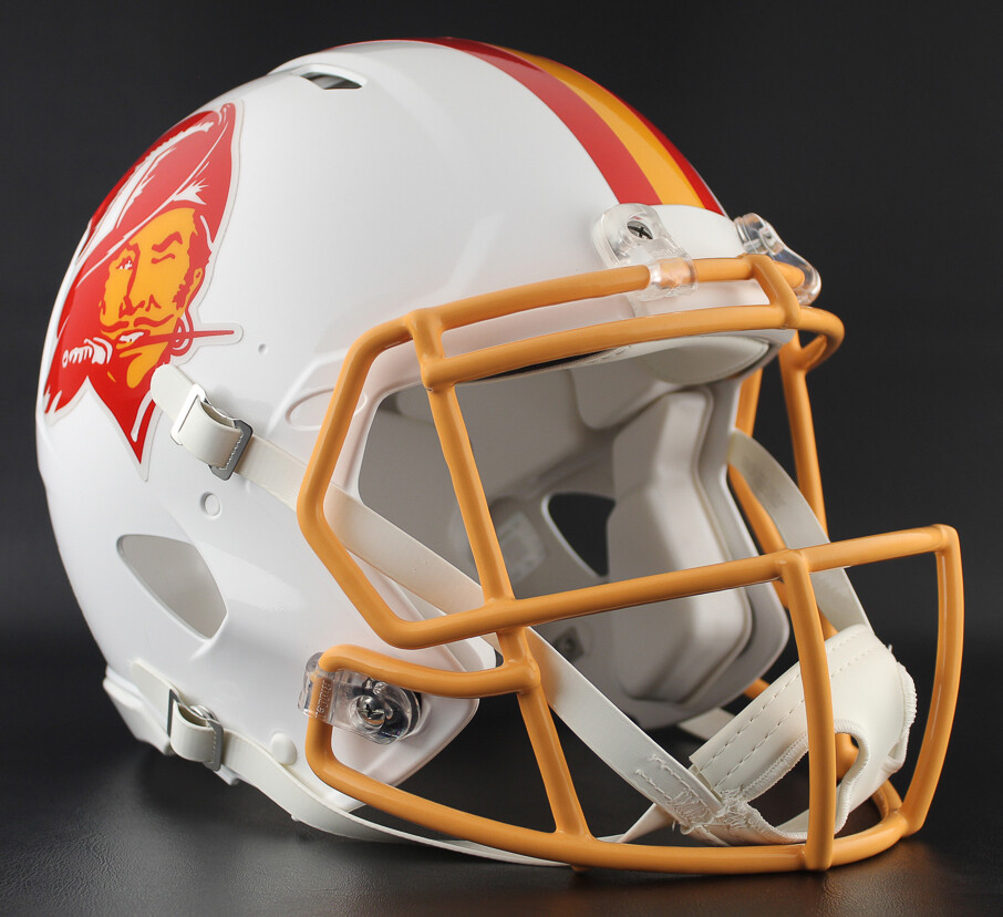 TAMPA BAY BUCCANEERS 1976-1996 THROWBACK Riddell SPEED Authentic Football  Helmet
