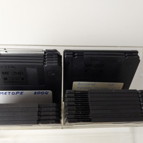 22 Vintage Disketten meist TDK MF 2HD - formatiert getestet 100% einwandfrei - Bild 3 von 8