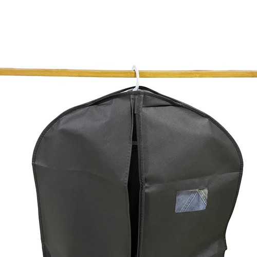 Closet Clothing Dustproof Hanging Bag Black Dustproof Clothing Storage Bag - Picture 6 of 14