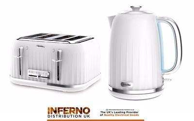 breville tea coffee sugar set white