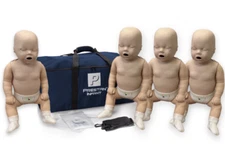 Prestan Infant Manikins 4-Pack, Medium Skin Tone, Monitors