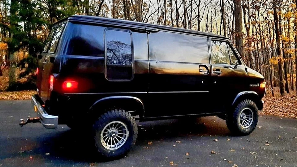 Chevrolet 1971-1995, GMC G10 G20 G1500 G2500 furgoneta kit de elevación de 3". Foto 3 de 4