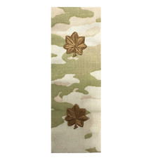US Army OCP Sew-on Rank for Cap only - O4 Major pair