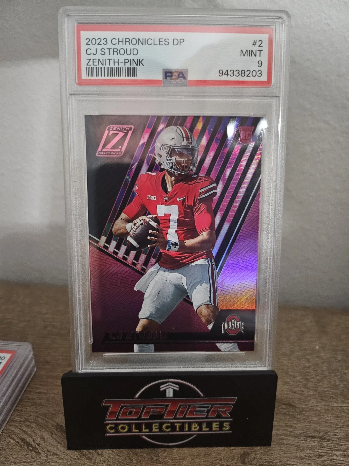 CJ Stroud Panini Chronicles Draft Picks Zenith #2 Pink