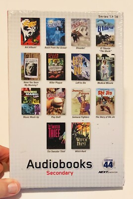 Scholastic System 44 Audiobooks Secondary Next Generation 42 Series 13-18, BN CD
