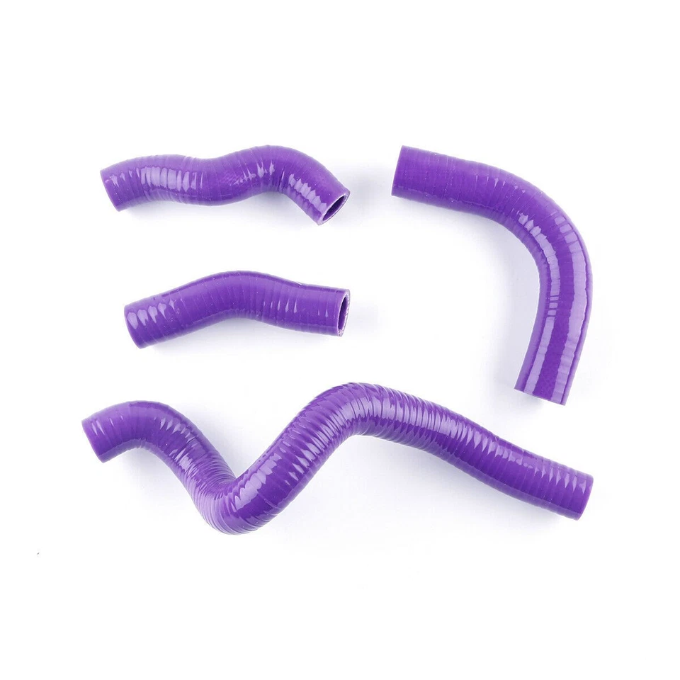 Purple Silicone Radiator Coolant Hose Kit For 1993-1996 Kawasaki KLX650 KLX650R Foto 3 de 4