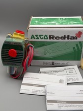 ASCO Red-Hat II 8210G002 Solenoid Valve 1/2" NPT Brass Body 11.6W