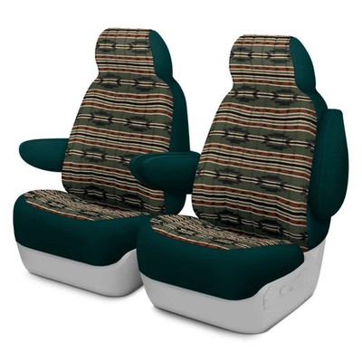 For Mazda 5 06-10 Dash Designs Southwest Sierra 1st Row Green Custom Seat Covers