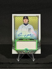 Topps 2022 Triple Threads Casey Mize Tigers Auto Jumbo Relic ASJR-CM /99
