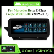 Mercedes E-Coupe C207 A207 W207 12.3" 6+64GB CarPlay Navi Stereo Radio Display Mercedes E-Coupe C207 A207 W207 12.3" 6+64GB CarPlay Navi Stereo Radio Display