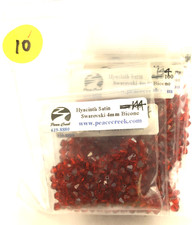 Swarovski Crystal 4mm 1,440 pcs Hyacinth Satin 5301 10 baggies of 144 