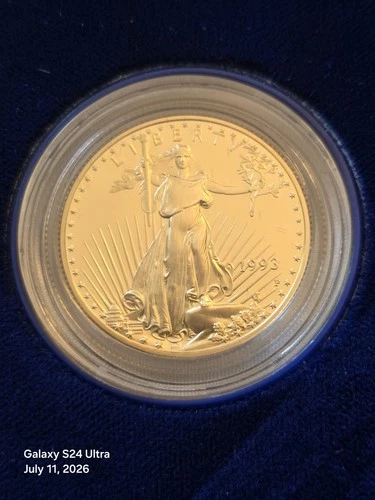 1993-P American Gold Eagle 1/2 oz Proof — photo from the most recent tracked eBay sale